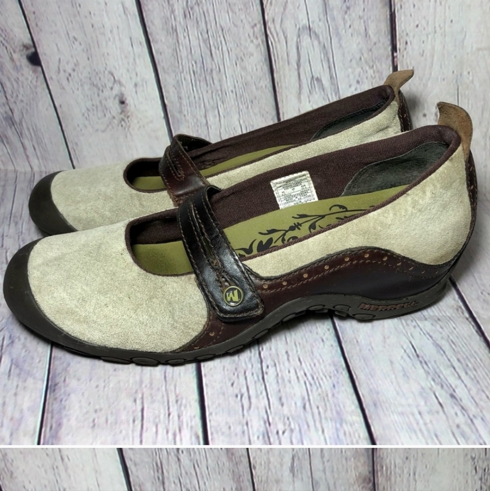 MERRELL Plaza Bandeau Dark Taupe Performance Footw - Picture 2 of 8